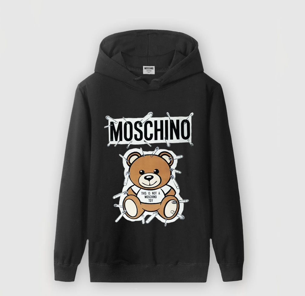 Cheap Moschino Hoodies Long Sleeved Hat For Men #520573 Replica ...