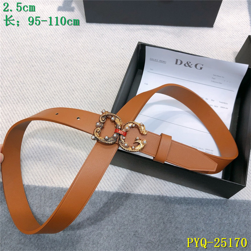 Cheap Dolce & Gabbana D&G AAA Belts For Women #521386 Replica Wholesale ...