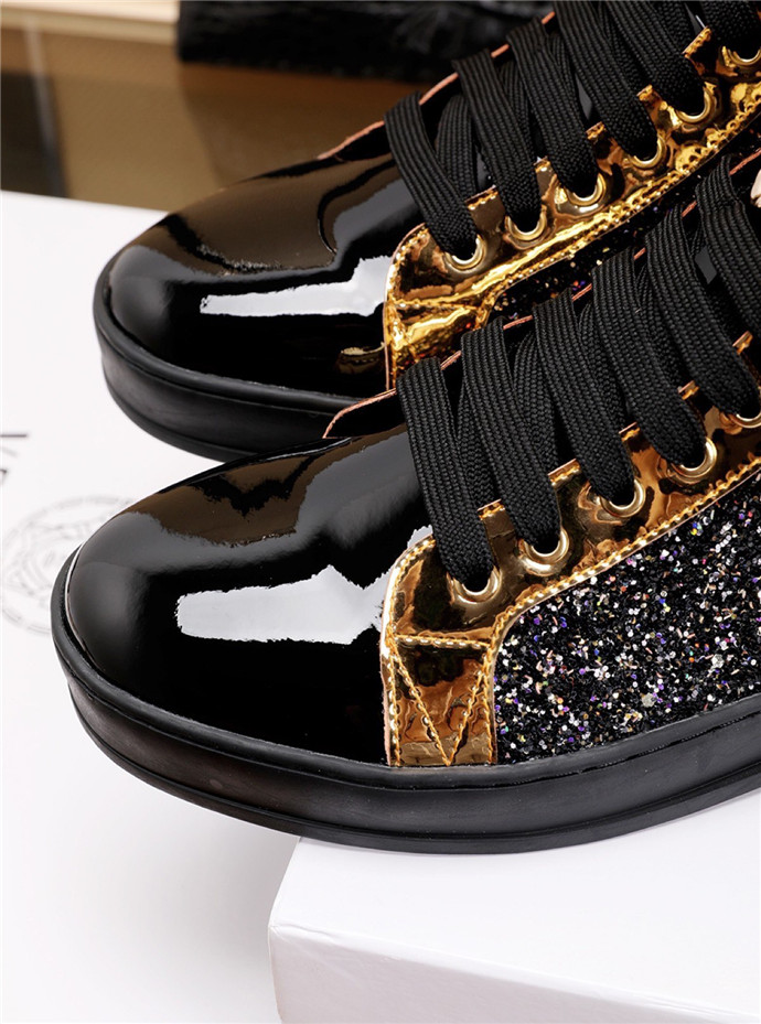 Cheap Versace High Tops Shoes For Men #524342 Replica Wholesale [$80.00 ...