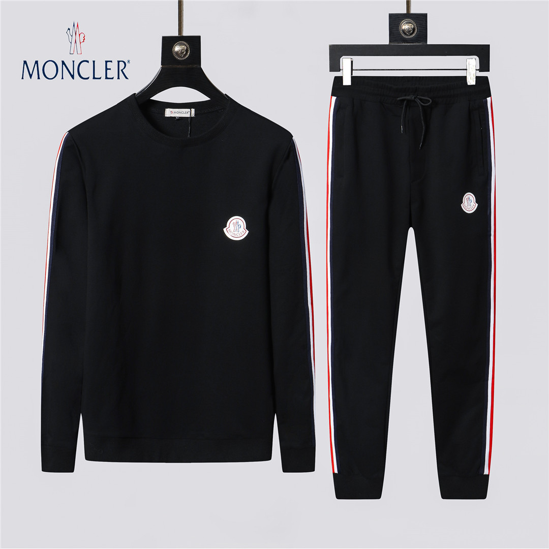 Cheap Moncler Tracksuits Long Sleeved O-Neck For Men #524471 Replica ...