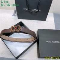 Cheap Dolce &amp; Gabbana D&amp;G AAA Belts For Women #521384 Replica Wholesale [$70.00 USD] [ITEM#521384] on Replica Dolce &amp; Gabbana D&amp;G AAA Quality Belts