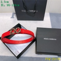 Cheap Dolce &amp; Gabbana D&amp;G AAA Belts For Women #521389 Replica Wholesale [$70.00 USD] [ITEM#521389] on Replica Dolce &amp; Gabbana D&amp;G AAA Quality Belts