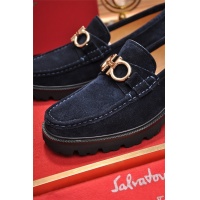 Cheap Ferragamo Leather Shoes For Men #521718 Replica Wholesale [$98.00 USD] [ITEM#521718] on Replica Salvatore Ferragamo Leather Shoes