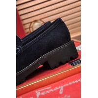 Cheap Ferragamo Leather Shoes For Men #521718 Replica Wholesale [$98.00 USD] [ITEM#521718] on Replica Salvatore Ferragamo Leather Shoes