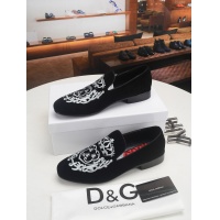 Cheap Dolce &amp; Gabbana D&amp;G Leather Shoes For Men #522735 Replica Wholesale [$72.00 USD] [ITEM#522735] on Replica Dolce &amp; Gabbana D&amp;G Leather Shoes