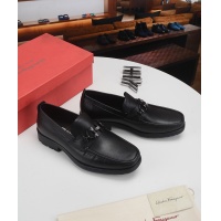 Cheap Salvatore Ferragamo Leather Shoes For Men #523007 Replica Wholesale [$92.00 USD] [ITEM#523007] on Replica Salvatore Ferragamo Leather Shoes