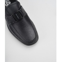 Cheap Salvatore Ferragamo Leather Shoes For Men #523010 Replica Wholesale [$92.00 USD] [ITEM#523010] on Replica Salvatore Ferragamo Leather Shoes