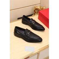 Cheap Ferragamo Leather Shoes For Men #524106 Replica Wholesale [$76.00 USD] [ITEM#524106] on Replica Salvatore Ferragamo Leather Shoes