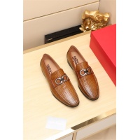Cheap Ferragamo Leather Shoes For Men #524115 Replica Wholesale [$76.00 USD] [ITEM#524115] on Replica Salvatore Ferragamo Leather Shoes