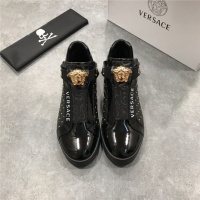 Cheap Versace High Tops Shoes For Men #524344 Replica Wholesale [$80.00 USD] [ITEM#524344] on Replica Versace High Tops Shoes