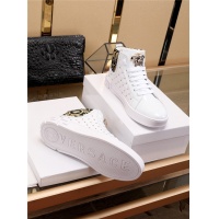 Cheap Versace High Tops Shoes For Men #524346 Replica Wholesale [$80.00 USD] [ITEM#524346] on Replica Versace High Tops Shoes