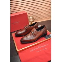 Cheap Ferragamo Leather Shoes For Men #524565 Replica Wholesale [$85.00 USD] [ITEM#524565] on Replica Salvatore Ferragamo Leather Shoes