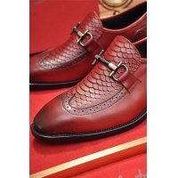 Cheap Ferragamo Leather Shoes For Men #524566 Replica Wholesale [$85.00 USD] [ITEM#524566] on Replica Salvatore Ferragamo Leather Shoes