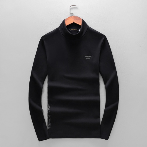 Cheap Armani Bottoming T-Shirts Long Sleeved For Men #525442 Replica Wholesale [$43.00 USD] [ITEM#525442] on Replica Armani T-Shirts