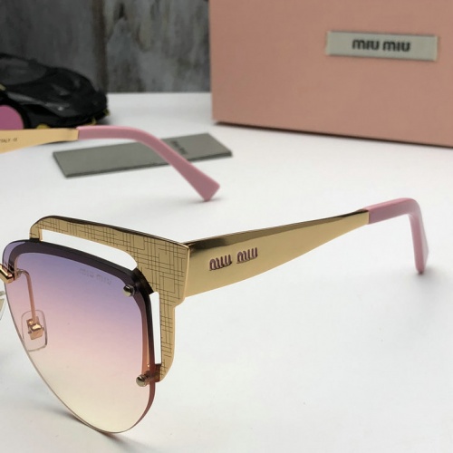 Cheap MIU MIU AAA Quality Sunglasses #525483 Replica Wholesale [$68.00 USD] [ITEM#525483] on Replica MIU MIU AAA Sunglasses