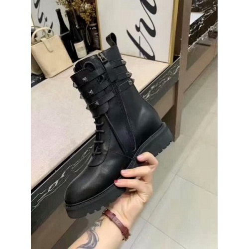 Cheap Valentino Boots For Women #525556 Replica Wholesale [$98.00 USD] [ITEM#525556] on Replica Valentino Boots