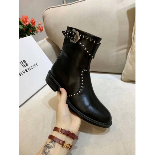 Cheap Givenchy Boots For Women #525570 Replica Wholesale [$92.00 USD] [ITEM#525570] on Replica Givenchy Boots