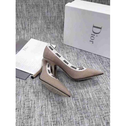 Cheap Christian Dior High-Heeled Shoes For Women #525634 Replica Wholesale [$112.00 USD] [ITEM#525634] on Replica Christian Dior High-Heeled Shoes