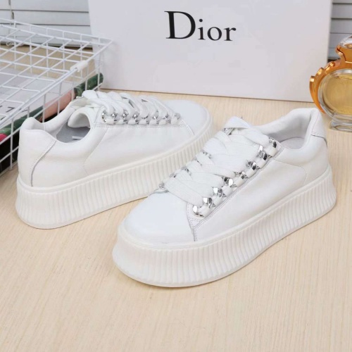 Cheap Christian Dior Casual Shoes For Women #525641 Replica Wholesale [$80.00 USD] [ITEM#525641] on Replica Christian Dior Casual Shoes