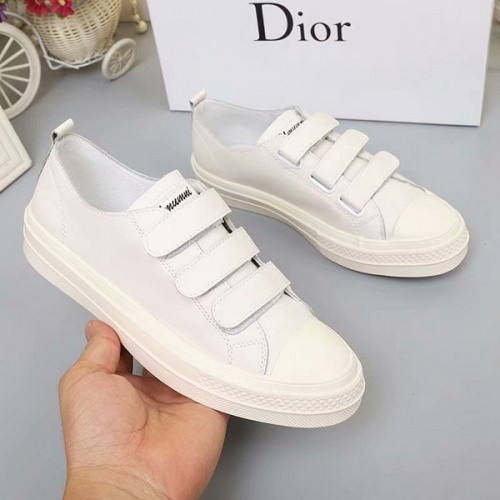 Cheap Christian Dior Casual Shoes For Women #525659 Replica Wholesale [$80.00 USD] [ITEM#525659] on Replica Christian Dior Casual Shoes