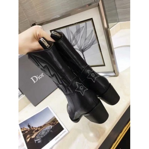 Cheap Christian Dior Boots For Women #525673 Replica Wholesale [$102.00 USD] [ITEM#525673] on Replica Christian Dior Boots