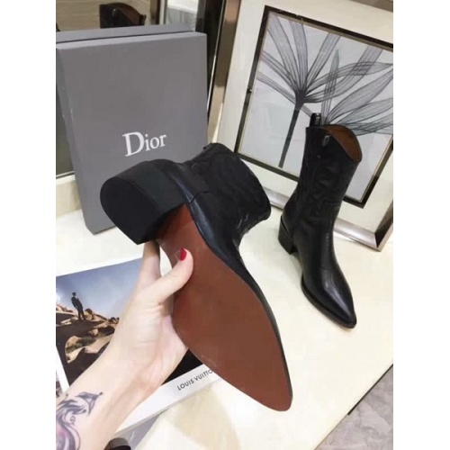 Cheap Christian Dior Boots For Women #525673 Replica Wholesale [$102.00 USD] [ITEM#525673] on Replica Christian Dior Boots