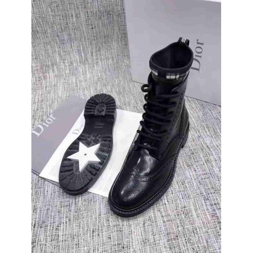 Cheap Christian Dior Boots For Women #525675 Replica Wholesale [$150.00 USD] [ITEM#525675] on Replica Christian Dior Boots
