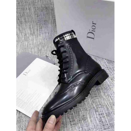 Cheap Christian Dior Boots For Women #525675 Replica Wholesale [$150.00 USD] [ITEM#525675] on Replica Christian Dior Boots