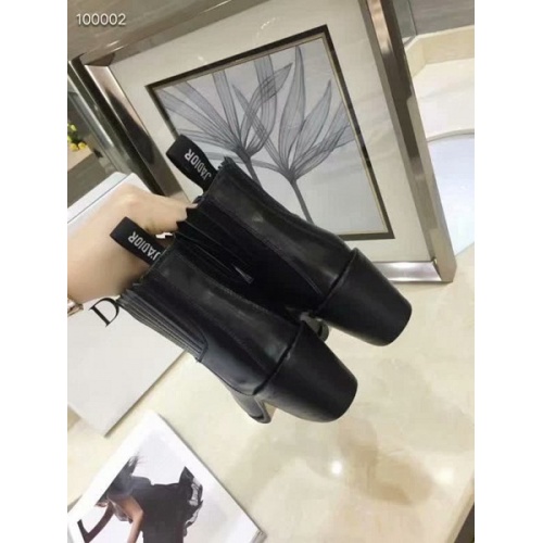 Cheap Christian Dior Boots For Women #525678 Replica Wholesale [$85.00 USD] [ITEM#525678] on Replica Christian Dior Boots