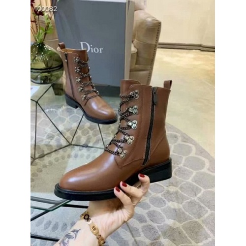 Cheap Christian Dior Boots For Women #525679 Replica Wholesale [$100.00 USD] [ITEM#525679] on Replica Christian Dior Boots