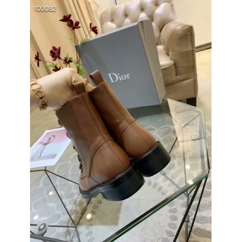Cheap Christian Dior Boots For Women #525679 Replica Wholesale [$100.00 USD] [ITEM#525679] on Replica Christian Dior Boots