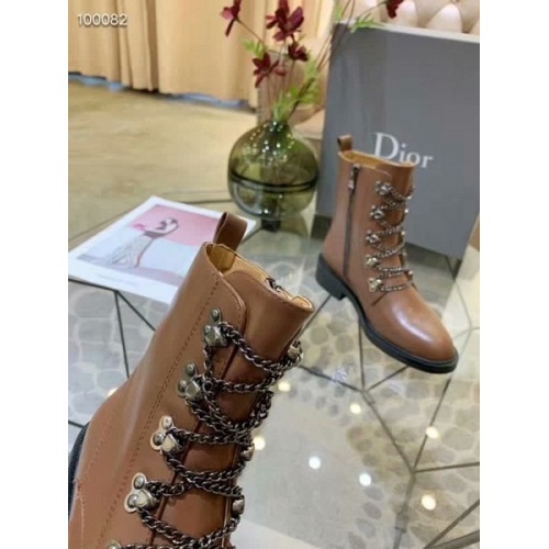Cheap Christian Dior Boots For Women #525679 Replica Wholesale [$100.00 USD] [ITEM#525679] on Replica Christian Dior Boots