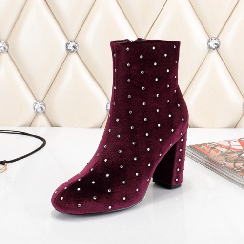 Cheap Yves Saint Laurent Boots For Women #525690 Replica Wholesale [$80.00 USD] [ITEM#525690] on Replica Yves Saint Laurent YSL Boots