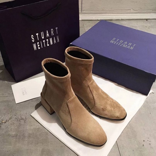 Cheap Stuart Weitzman Boots For Women #525722 Replica Wholesale [$80.00 USD] [ITEM#525722] on Replica Stuart Weitzman Boots