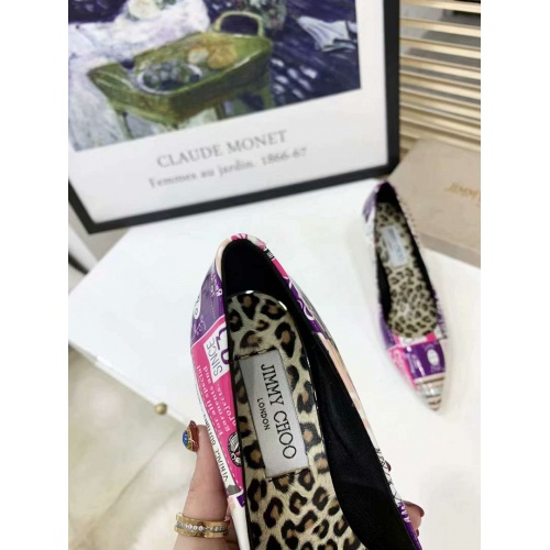 Cheap Jimmy Choo High-Heeled Shoes For Women #525759 Replica Wholesale [$80.00 USD] [ITEM#525759] on Replica Jimmy Choo High-Heeled Shoes
