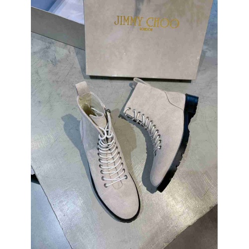 Cheap Jimmy Choo Boots For Women #525762 Replica Wholesale [$100.00 USD] [ITEM#525762] on Replica Jimmy Choo Boots