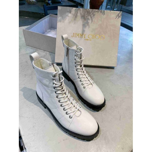 Cheap Jimmy Choo Boots For Women #525763 Replica Wholesale [$100.00 USD] [ITEM#525763] on Replica Jimmy Choo Boots