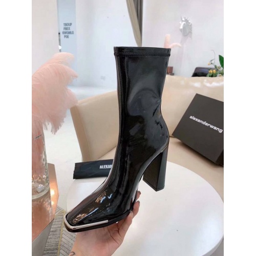 Cheap Alexander Wang Boots For Women #525767 Replica Wholesale [$92.00 USD] [ITEM#525767] on Replica Alexander Wang Boots