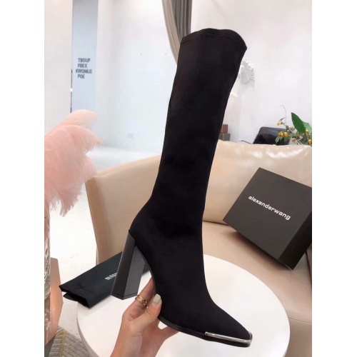Cheap Alexander Wang Boots For Women #525776 Replica Wholesale [$100.00 USD] [ITEM#525776] on Replica Alexander Wang Boots