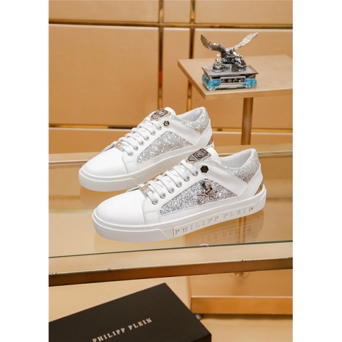 Cheap Philipp Plein Casual Shoes For Men #526585 Replica Wholesale [$76.00 USD] [ITEM#526585] on Replica Philipp Plein PP Casual Shoes