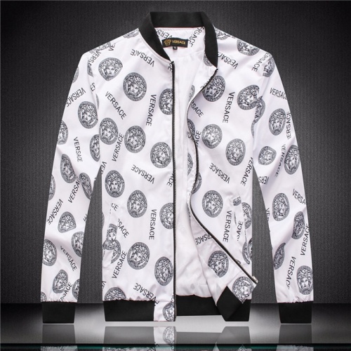 Cheap Versace Jackets Long Sleeved For Men #526885 Replica Wholesale [$50.00 USD] [ITEM#526885] on Replica Versace Jackets