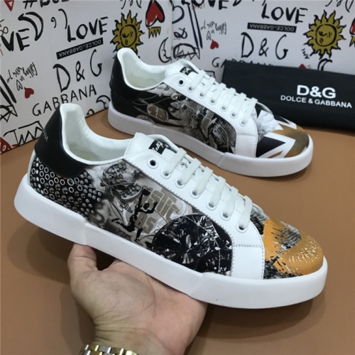 Cheap D&amp;G Casual Shoes For Men #527975 Replica Wholesale [$76.00 USD] [ITEM#527975] on Replica Dolce &amp; Gabbana D&amp;G Casual Shoes