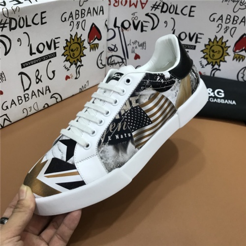 Cheap D&amp;G Casual Shoes For Men #527975 Replica Wholesale [$76.00 USD] [ITEM#527975] on Replica Dolce &amp; Gabbana D&amp;G Casual Shoes