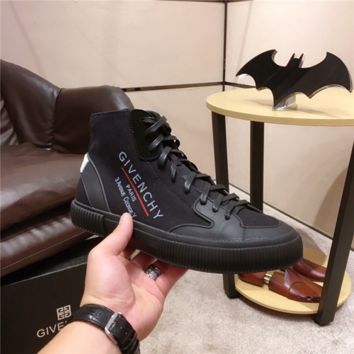 Cheap Givenchy High Tops Shoes For Men #528540 Replica Wholesale [$92.00 USD] [ITEM#528540] on Replica Givenchy High Tops Shoes