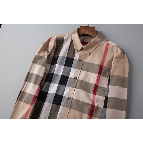 Cheap Burberry Shirts Long Sleeved For Men #528752 Replica Wholesale [$38.00 USD] [ITEM#528752] on Replica Burberry Shirts