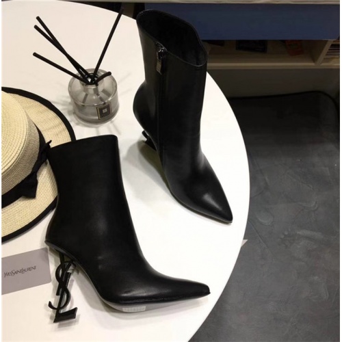 Cheap Yves Saint Laurent Boots For Women #528764 Replica Wholesale [$112.00 USD] [ITEM#528764] on Replica Yves Saint Laurent Boots