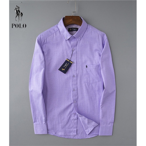 Cheap Ralph Lauren Polo Shirts Long Sleeved For Men #528766 Replica Wholesale [$36.00 USD] [ITEM#528766] on Replica Ralph Lauren Polo Shirts