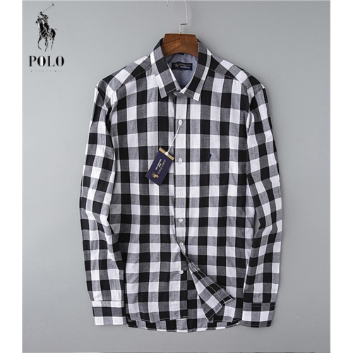 Cheap Ralph Lauren Polo Shirts Long Sleeved For Men #528769 Replica Wholesale [$36.00 USD] [ITEM#528769] on Replica Ralph Lauren Polo Shirts
