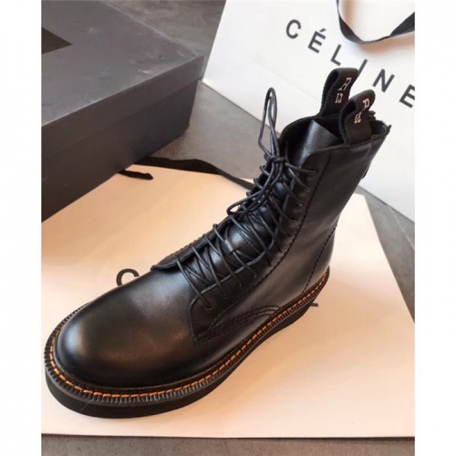 Cheap Celine Boots For Women #528814 Replica Wholesale [$92.00 USD] [ITEM#528814] on Replica Celine Boots