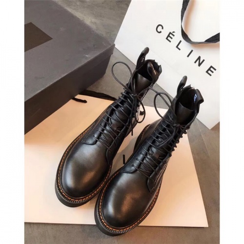 Cheap Celine Boots For Women #528814 Replica Wholesale [$92.00 USD] [ITEM#528814] on Replica Celine Boots
